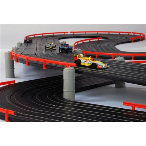 AFX Super International 4-Lane Mega G+ HO Slot Car Track Set W/Tri-Power System 6 AFX Super International 4-Lane Mega G+ HO Slot Car Track Set W/Tri-Power System - Image 4
