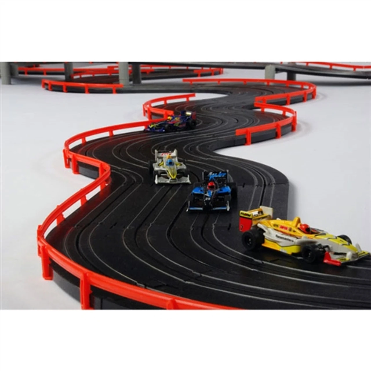 AFX Super International 4-Lane Mega G+ HO Slot Car Track Set W/Tri-Power System 7 AFX Super International 4-Lane Mega G+ HO Slot Car Track Set W/Tri-Power System - Image 5