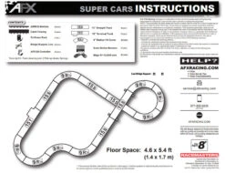 AFX Super Cars 15-Foot Mega G+ HO Slot Car Track Set -RC Superstore AFX22032 16 48014.1665499248