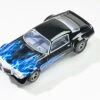 AFX 1973 Chevy Camaro Wildfire Black/Blue Mega G+ HO Slot Car