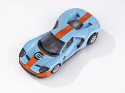 AFX Ford GT Heritage #6 Gulf Mega G+ HO Slot Car