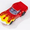 AFX 1970 Corvette Red W/Yellow Wildfire Mega G+ HO Slot Car