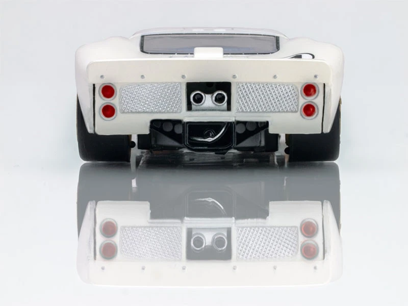 AFX Ford GT40 MKII 1966 Daytona #97 White/Black/Blue Mega G+ HO Slot Car 10 AFX Ford GT40 MKII 1966 Daytona #97 White/Black/Blue Mega G+ HO Slot Car - Image 8