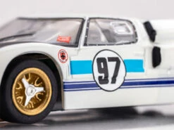 AFX Ford GT40 MKII 1966 Daytona #97 White/Black/Blue Mega G+ HO Slot Car 20 AFX Ford GT40 MKII 1966 Daytona #97 White/Black/Blue Mega G+ HO Slot Car -RC Superstore AFX22058 9 77081.1725922987