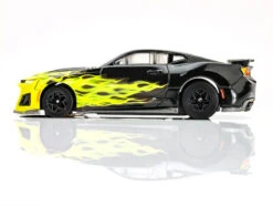 AFX 2021 Chevy Camaro ZL1 Wildfire Black-Lime Flame Mega G+ HO Slot Car -RC Superstore AFX22060 3 11892.1692885716