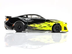 AFX 2021 Chevy Camaro ZL1 Wildfire Black-Lime Flame Mega G+ HO Slot Car -RC Superstore AFX22060 4 42481.1692885716