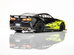 AFX 2021 Chevy Camaro ZL1 Wildfire Black-Lime Flame Mega G+ HO Slot Car -RC Superstore AFX22060 6 15722.1692885716