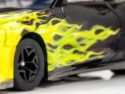 AFX 2021 Chevy Camaro ZL1 Wildfire Black-Lime Flame Mega G+ HO Slot Car -RC Superstore AFX22060 9 22049.1692885716