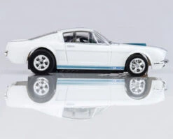 AFX 1965 Shelby Mustang GT350 White/Blue Mega G+ HO Slot Car -RC Superstore AFX22068 2 18744.1705120462
