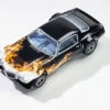 AFX 1970 Chevy Camaro Wildfire Black/Yellow/Orange Mega G+ HO Slot Car -RC Superstore AFX22073 6 77554.1684441014