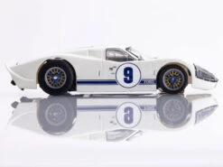 AFX Ford GT40 Mark IV #9 White Mega G+ HO Slot Car -RC Superstore AFX22078 4 71579.1731466325