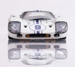AFX Ford GT40 Mark IV #9 White Mega G+ HO Slot Car -RC Superstore AFX22078 5 93861.1731466325