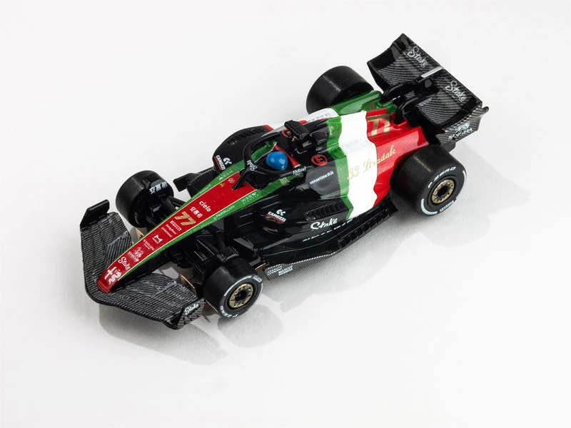 AFX Alfa Romeo F1 Monza #77 - Valtteri Bottas 2023 Mega G+ HO Slot Car 3 AFX Alfa Romeo F1 Monza #77 - Valtteri Bottas 2023 Mega G+ HO Slot Car