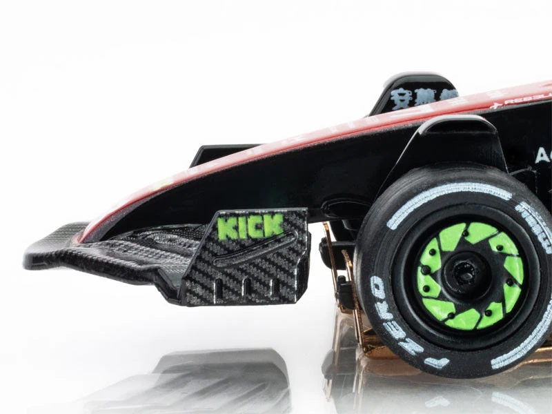 AFX Alfa Romeo F1 Spa #77 - Valtteri Bottas 2023 Mega G+ HO Slot Car 9 AFX Alfa Romeo F1 Spa #77 - Valtteri Bottas 2023 Mega G+ HO Slot Car - Image 7