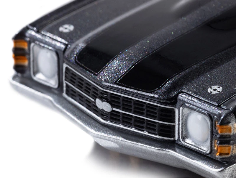 AFX 1972 Chevelle SS454 Silver/Black Mega G+ HO Slot Car 12 AFX 1972 Chevelle SS454 Silver/Black Mega G+ HO Slot Car - Image 10