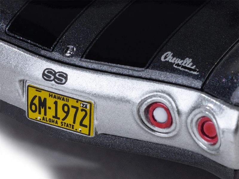 AFX 1972 Chevelle SS454 Silver/Black Mega G+ HO Slot Car 15 AFX 1972 Chevelle SS454 Silver/Black Mega G+ HO Slot Car - Image 13