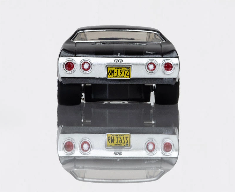 AFX 1972 Chevelle SS454 Silver/Black Mega G+ HO Slot Car 9 AFX 1972 Chevelle SS454 Silver/Black Mega G+ HO Slot Car - Image 7