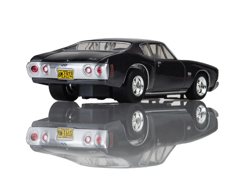 AFX 1972 Chevelle SS454 Silver/Black Mega G+ HO Slot Car 8 AFX 1972 Chevelle SS454 Silver/Black Mega G+ HO Slot Car - Image 6