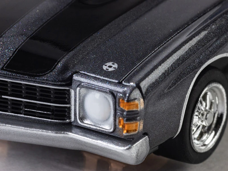 AFX 1972 Chevelle SS454 Silver/Black Mega G+ HO Slot Car 13 AFX 1972 Chevelle SS454 Silver/Black Mega G+ HO Slot Car - Image 11