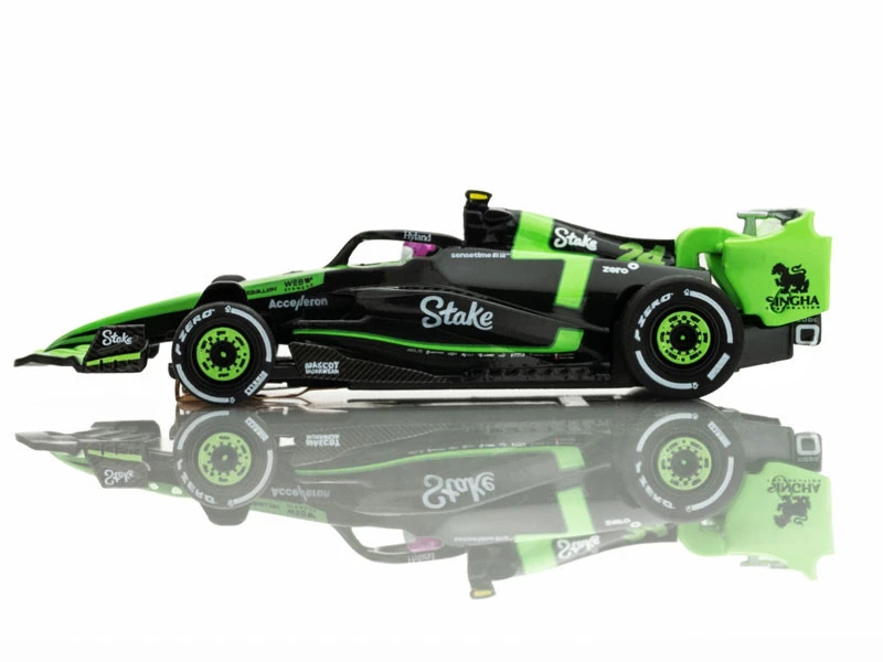 AFX Sauber F1 #24 C44 Stake FY Mega G+ HO Slot Car 5 AFX Sauber F1 #24 C44 Stake FY Mega G+ HO Slot Car - Image 3