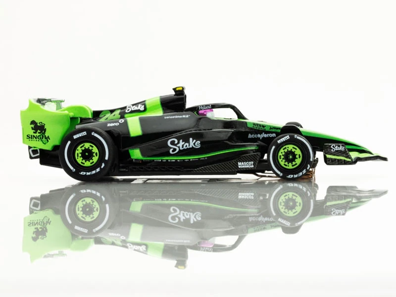 AFX Sauber F1 #24 C44 Stake FY Mega G+ HO Slot Car 6 AFX Sauber F1 #24 C44 Stake FY Mega G+ HO Slot Car - Image 4