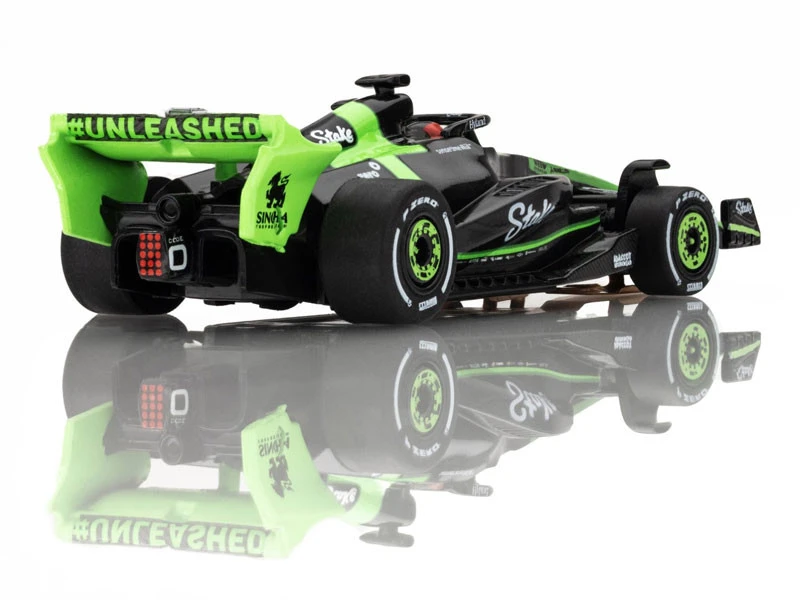 AFX Sauber F1 #24 C44 Stake FY Mega G+ HO Slot Car 10 AFX Sauber F1 #24 C44 Stake FY Mega G+ HO Slot Car - Image 8