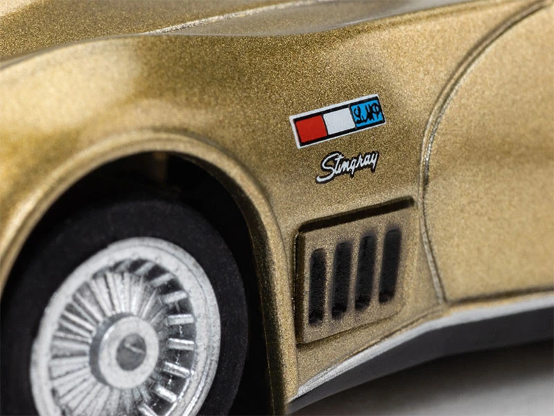 AFX 1969 AstroVette LMP12 Gold/Black LTD Mega G+ HO Slot Car 12 AFX 1969 AstroVette LMP12 Gold/Black LTD Mega G+ HO Slot Car - Image 10