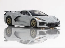 AFX Corvette C8 Ceramic Matrix Metallic Silver Mega G+ HO Slot Car -RC Superstore AFX22095 4 21210.1720029845