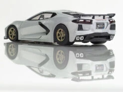 AFX Corvette C8 Ceramic Matrix Metallic Silver Mega G+ HO Slot Car -RC Superstore AFX22095 8 45971.1720029845