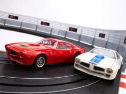 AFX 1970 Pontiac Firebird Trans Am White/Blue Mega G+ HO Slot Car -RC Superstore AFX22096 11 71540.1734476451