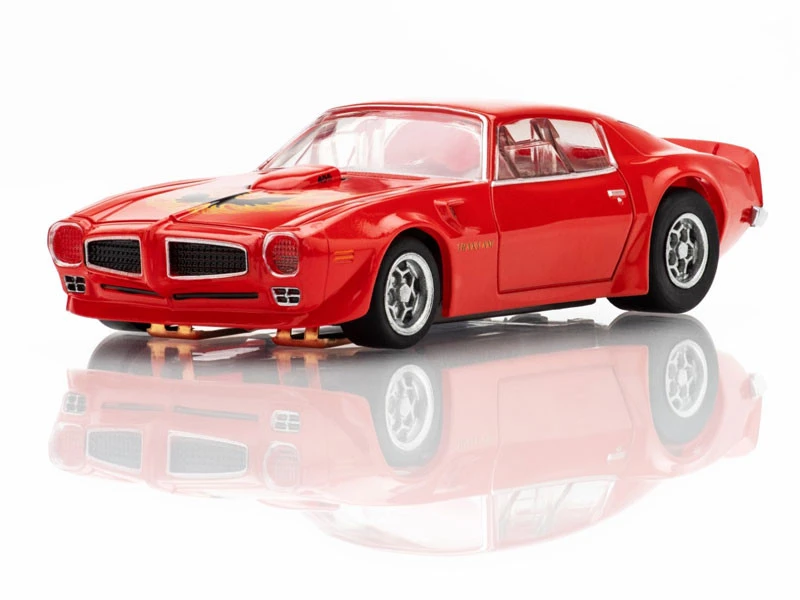 AFX 1973 Pontiac Firebird Trans Am Red Mega G+ HO Slot Car 4 AFX 1973 Pontiac Firebird Trans Am Red Mega G+ HO Slot Car - Image 2