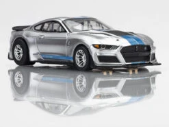 AFX 2022 Shelby Mustang GT500KR Silver/Blue Mega G+ HO Slot Car -RC Superstore AFX22099 3 13644.1715307161
