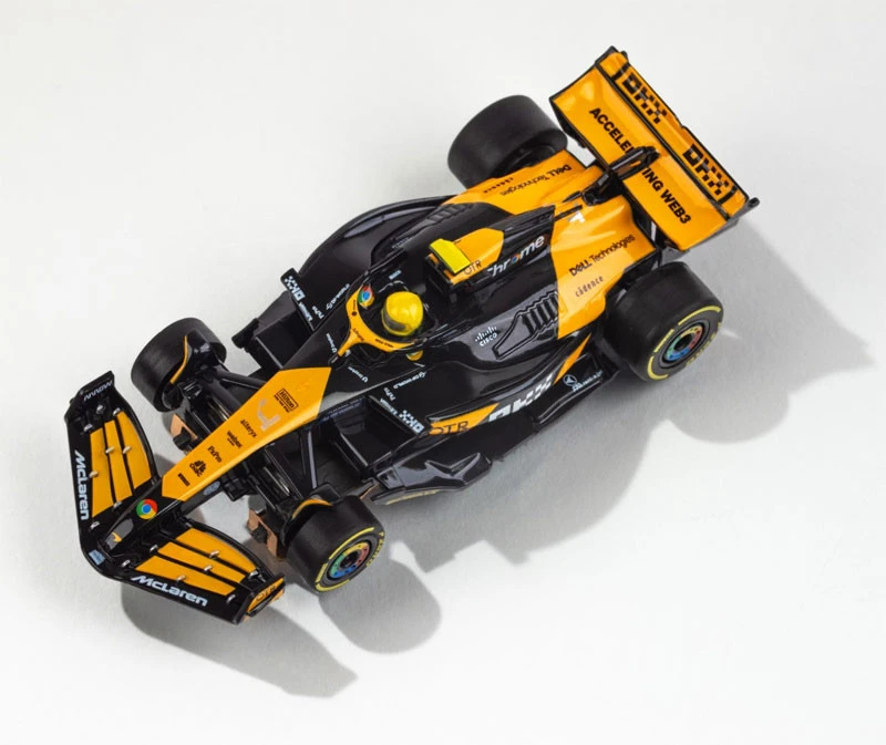 AFX 2024 McLaren MCL38 #4 FY Australian Grand Prix Mega G+ HO Slot Car 3 AFX 2024 McLaren MCL38 #4 FY Australian Grand Prix Mega G+ HO Slot Car