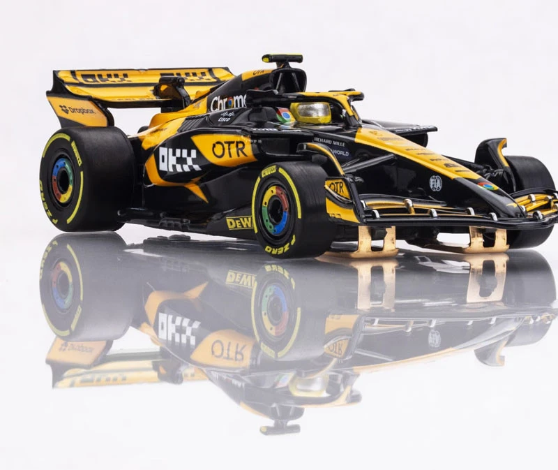 AFX 2024 McLaren MCL38 #4 FY Australian Grand Prix Mega G+ HO Slot Car 11 AFX 2024 McLaren MCL38 #4 FY Australian Grand Prix Mega G+ HO Slot Car - Image 9