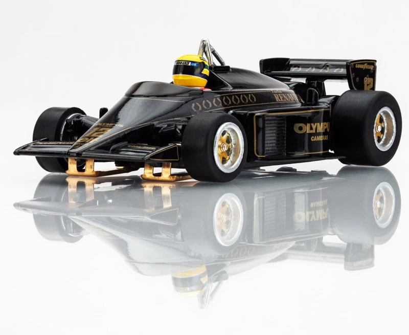 AFX 1985 Lotus 97T Black/Gold Mega G+ HO Slot Car 4 AFX 1985 Lotus 97T Black/Gold Mega G+ HO Slot Car - Image 2
