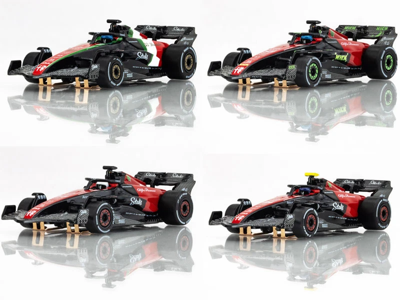 AFX Limited Edition Alfa Romeo 2023 F1 Collection 3 AFX Limited Edition Alfa Romeo 2023 F1 Collection