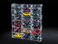 AFX Auto World Six Car 1/64 Scale Interlocking Display Case -RC Superstore AWC AWDC003 4 80907.1753798914