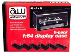 Auto World Display Case 1/64 Scale (6 Pack) -RC Superstore AWC AWDC008 2 03134.1753799437
