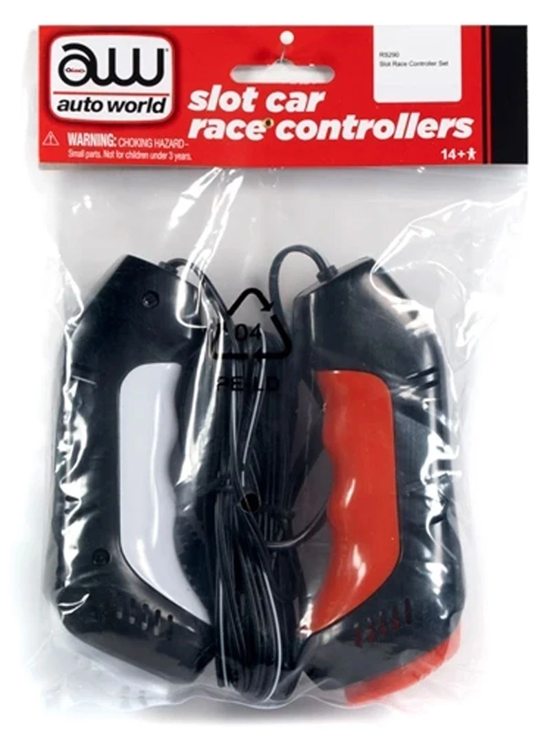 Auto World HO Slot Car Race Controller Set (2) 3 Auto World HO Slot Car Race Controller Set (2)