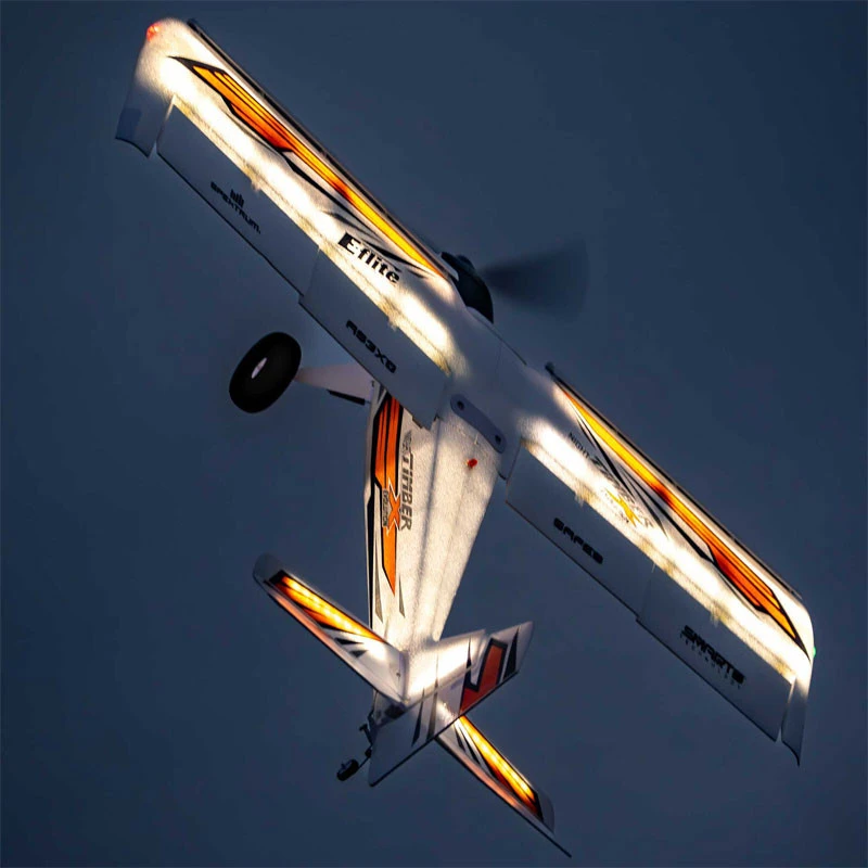 E-Flite Night Timber X Evolution 1.2m BNF Bind-N-Fly Basic RC Airplane W/AS3X+ & SAFE 7 E-Flite Night Timber X Evolution 1.2m BNF Bind-N-Fly Basic RC Airplane W/AS3X+ & SAFE - Image 5