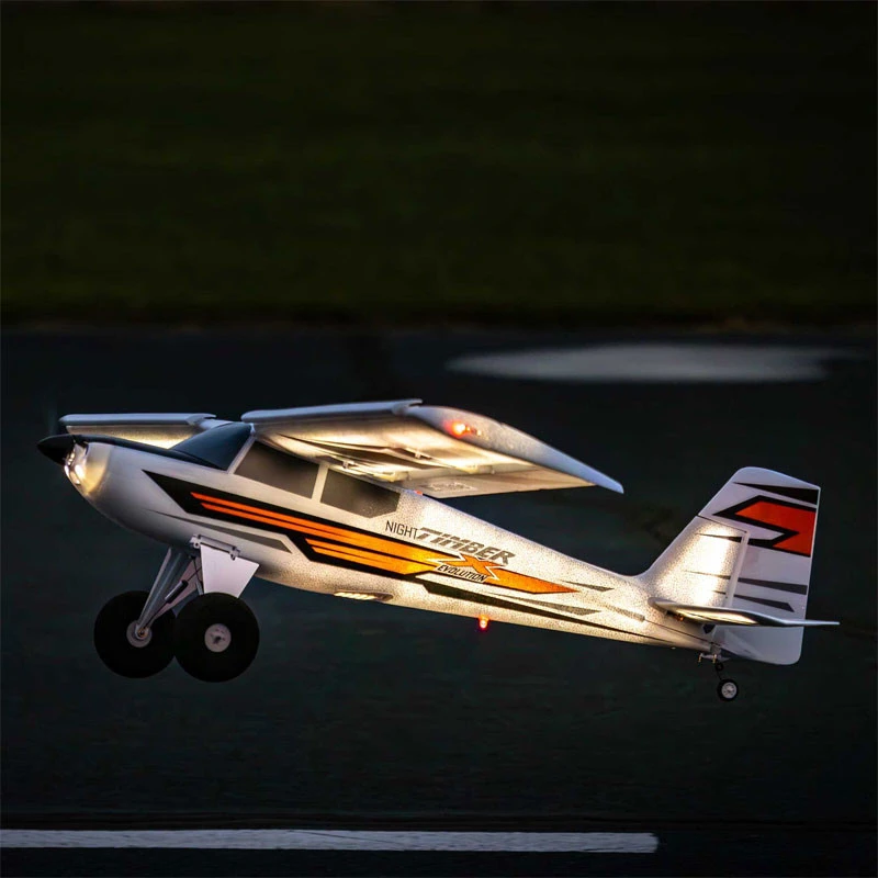 E-Flite Night Timber X Evolution 1.2m BNF Bind-N-Fly Basic RC Airplane W/AS3X+ & SAFE 8 E-Flite Night Timber X Evolution 1.2m BNF Bind-N-Fly Basic RC Airplane W/AS3X+ & SAFE - Image 6