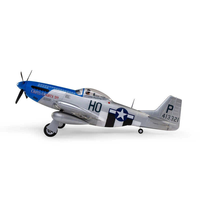 E-Flite P-51D Mustang 1.2m BNF Bind-N-Fly Basic With AS3X And SAFE Select “Cripes A’Mighty 3rd” RC Airplane 13 E-Flite P-51D Mustang 1.2m BNF Bind-N-Fly Basic With AS3X And SAFE Select “Cripes A’Mighty 3rd” RC Airplane - Image 11