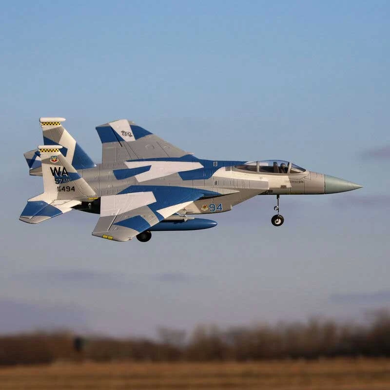 E-Flite F-15 Eagle 64mm EDF Jet BNF Bind-N-Fly Basic RC Airplane W/AS3X & SAFE Select 6 E-Flite F-15 Eagle 64mm EDF Jet BNF Bind-N-Fly Basic RC Airplane W/AS3X & SAFE Select - Image 4