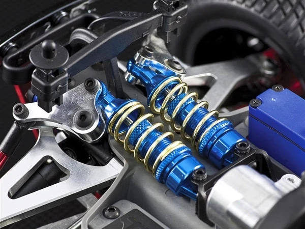 GPM Gunmetal Aluminum Shocks W/3 Spring Sets For 1/16 E-Revo Summit Slash 4 GPM Gunmetal Aluminum Shocks W/3 Spring Sets For 1/16 E-Revo Summit Slash - Image 2