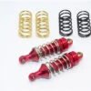 GPM Red Aluminum Shocks W/3 Spring Sets For 1/16 E-Revo Summit Slash -RC Superstore GPM ERV348 R S 2 05569.1655499736