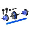 GPM Blue 4140 Carbon Steel And 7075 Alloy Front & Center & Rear Complete Differential For Mini Maxx/XRT