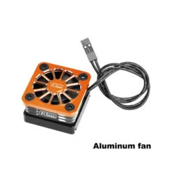GPM Orange 6061-T6 Alloy Esc High Speed Cooling Fan 20000 RPM (BL-2S: 3383 And Velineon VXL-3S: 3355R)