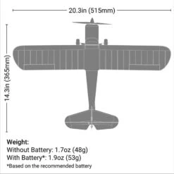 Hobbyzone Champ Anniversary Special Edition 515mm Ready-to-Fly RC Airplane With SAFE 38 Hobbyzone Champ Anniversary Special Edition 515mm Ready-to-Fly RC Airplane With SAFE -RC Superstore HBZ04900 18 30369.1752545007