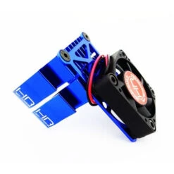 Hot Racing Heat Sink Cooling Fan (Blue) For Rustler, Stampede, Slash