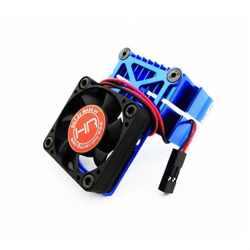 Hot Racing Heat Sink Cooling Fan (Blue) For Rustler, Stampede, Slash 4 Hot Racing Heat Sink Cooling Fan (Blue) For Rustler, Stampede, Slash - Image 2